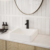 Fienza 40cm Rondo Cast Stone Basin
