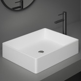Fienza White Luciana Above Counter Ceramic Basin