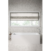 Fienza Sentor 1650mm Left Hand Acrylic Bath Tub