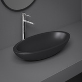 Fienza Matt Black Bahama Stone Basin