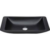 Fienza 60cm Matt Black Classique Stone Basin