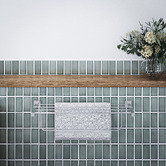 Fienza Modena 600mm Chrome Wall Mounted Towel Rail