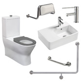 Fienza Accessible Delta Care Back to Wall Toilet Suite Package