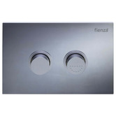 Fienza Isabella Care S-Trap Wall-Faced Toilet Suite With R&amp;T In-Wall Cistern &amp; Chrome Flush Button