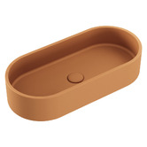 Fienza Jada 600mm Pill Concrete Above Counter Basin