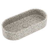 Fienza Jada 600mm Pill Concrete Above Counter Basin
