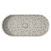 Fienza Jada 600mm Pill Concrete Above Counter Basin