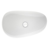Fienza Pebble 650mm Ceramic Above Counter Basin