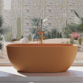Fienza Jada 1500mm Concrete Free-Standing Bath