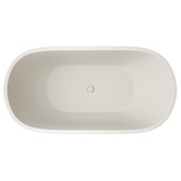 Fienza Jada 1500mm Concrete Free-Standing Bath