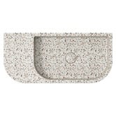 Fienza Blanca 650mm Concrete Wall Hung Basin
