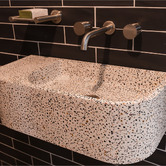 Fienza Blanca 650mm Concrete Wall Hung Basin