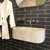 Fienza Blanca 650mm Concrete Wall Hung Basin