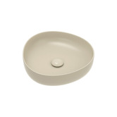 Fienza Pebble 400mm Ceramic Basin &amp; Waste Set