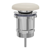 Fienza Pebble 400mm Ceramic Basin &amp; Waste Set