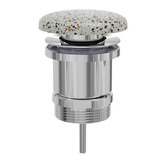 Fienza Pebble 400mm Ceramic Basin &amp; Waste Set