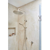 Fienza Sansa Round Shower/Bath Wall Mixer
