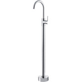 Fienza Isabella Gooseneck Swivel Floor Mounted Mixer