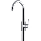 Fienza Isabella Gooseneck Swivel Floor Mounted Mixer