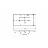 Fienza Vanessa Hampton 900mm White Wall Hung Vanity Unit
