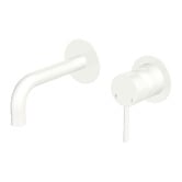 Fienza Kaya 130mm Round Bath/Basin Wall Mixer Set