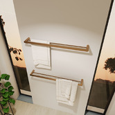 Fienza Empire Slim Double Towel Rail