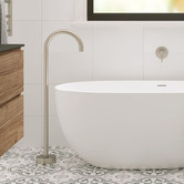 Fienza Kaya Gooseneck Floor Mounted Bath Spout
