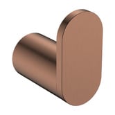 Fienza Empire Slim Brushed Copper Robe Hook