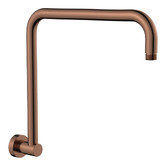Fienza Kaya 365mm Brushed Copper Round Gooseneck Shower Arm
