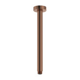 Fienza Kaya 300mm Brushed Copper Round Ceiling Shower Arm