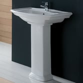 Fienza 56cm Washington Pedestal Ceramic Basin