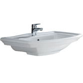 Fienza Washington 56cm Wall Mounted Ceramic Basin