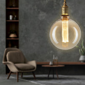 Liteworks Gwen B22 Golf Ball 4W Vintage Style LED Bulb