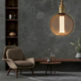 Liteworks Sphere Vintage-Style LED Decorative Globe