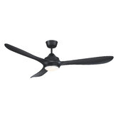 Liteworks 140cm Juno DC Ceiling Fan with LED &amp; Remote Control
