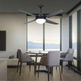 Liteworks Clare AC Ceiling Fan with Light Kit