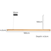Liteworks Faro Linear LED Pendant Light