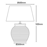 Liteworks Warren Ceramic Table Lamp