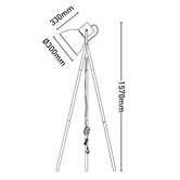 Liteworks Ruston Iron Floor Lamp