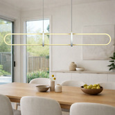 Liteworks Belmont Iron &amp; Aluminium LED Pendant Light