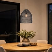 Liteworks Lewis Rattan Pendant Light