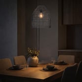 Liteworks Lewis Rattan Pendant Light