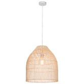 Liteworks Lewis Rattan Pendant Light