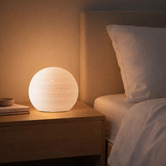 Liteworks Callais White Porcelain Table Lamp