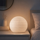Liteworks Callais White Porcelain Table Lamp