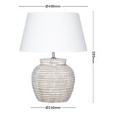 Liteworks Warren Ceramic Table Lamp