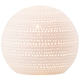 Liteworks Callais White Porcelain Table Lamp