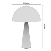 Liteworks Corinth Iron Table Lamp