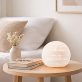 Liteworks Callais White Porcelain Table Lamp