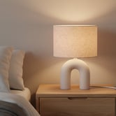 Liteworks U-Shape Maestoso Ceramic Table Lamp